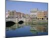 O'Connell Bridge Over the River Liffey, Dublin, Ireland, Europe-Firecrest Pictures-Mounted Photographic Print