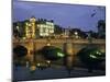 O'Connell Bridge, River Liffy, Dublin, Ireland-David Barnes-Mounted Photographic Print