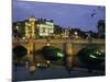 O'Connell Bridge, River Liffy, Dublin, Ireland-David Barnes-Mounted Photographic Print