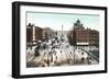 O'Connell Street and Bridge, Dublin, Ireland-null-Framed Art Print