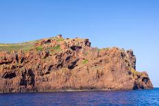 Genoese Tower at Scandola Nature Reserve, Unesco World Heritage Site, Corsica, France-O. Drachenko-Photographic Print