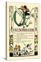 O for Old Mother Goose-Tony Sarge-Stretched Canvas