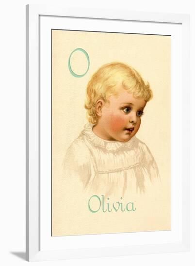 O for Olivia-Ida Waugh-Framed Art Print