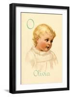 O for Olivia-Ida Waugh-Framed Art Print