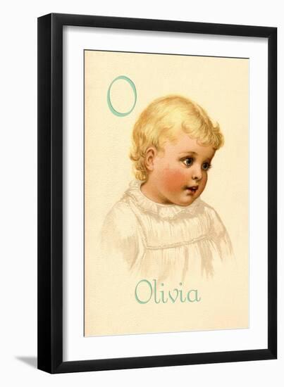 O for Olivia-Ida Waugh-Framed Art Print