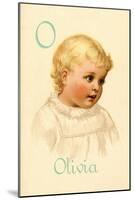 O for Olivia-Ida Waugh-Mounted Art Print