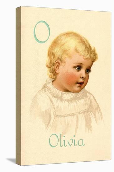 O for Olivia-Ida Waugh-Stretched Canvas