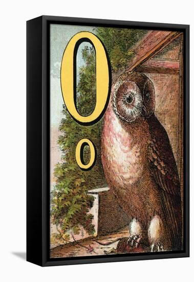 O For the Owl That Sees In the Dark-Edmund Evans-Framed Stretched Canvas