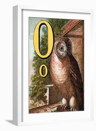 O For the Owl That Sees In the Dark-Edmund Evans-Framed Art Print