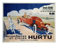 Hurtu Automobiles et Cycles-O'Galop-Mounted Art Print