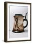 O'Hara Dale stein mug with golfing theme, American, c1900-Unknown-Framed Giclee Print