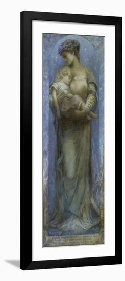 O Holy Night: From Thee I Learn to Bear What Man Has Borne Before!, 1897-98-Henry Raymod Thompson-Framed Giclee Print