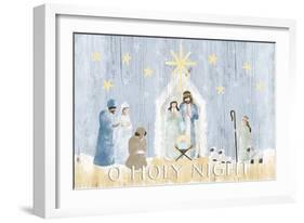O Holy Night Nativity-Andi Metz-Framed Art Print