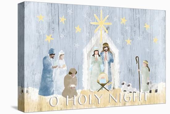 O Holy Night Nativity-Andi Metz-Stretched Canvas