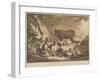 O How Extremely Happy Could Farmers Be, 1768-Jean-Baptiste Le Prince-Framed Giclee Print