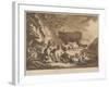 O How Extremely Happy Could Farmers Be, 1768-Jean-Baptiste Le Prince-Framed Giclee Print