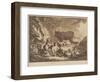 O How Extremely Happy Could Farmers Be, 1768-Jean-Baptiste Le Prince-Framed Giclee Print