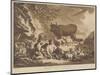 O How Extremely Happy Could Farmers Be, 1768-Jean-Baptiste Le Prince-Mounted Giclee Print