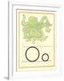 O Is for Octopus-null-Framed Art Print