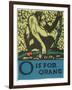 O is for Orang-null-Framed Art Print