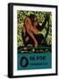 O is for Orangutang-Charles Buckles Falls-Framed Art Print