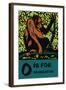 O is for Orangutang-Charles Buckles Falls-Framed Art Print