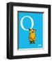 O is for Owl (blue)-Theodor (Dr. Seuss) Geisel-Framed Art Print