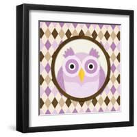 O Is for Owl IV-N. Harbick-Framed Art Print