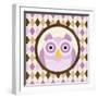 O Is for Owl IV-N. Harbick-Framed Art Print