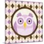 O Is for Owl IV-N. Harbick-Mounted Art Print