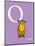 O is for Owl (purple)-Theodor (Dr. Seuss) Geisel-Mounted Art Print