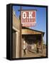 O.K. Corral, Tombstone, Cochise County, Arizona, United States of America, North America-Richard Cummins-Framed Stretched Canvas