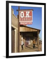 O.K. Corral, Tombstone, Cochise County, Arizona, United States of America, North America-Richard Cummins-Framed Photographic Print