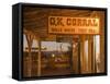 O.K. Corral, Tombstone, Cochise County, Arizona, United States of America, North America-Richard Cummins-Framed Stretched Canvas