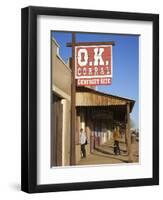 O.K. Corral, Tombstone, Cochise County, Arizona, United States of America, North America-Richard Cummins-Framed Photographic Print