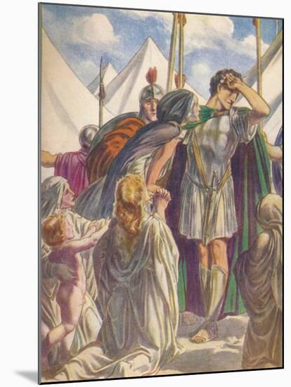 'O my mother, thou hast saved Rome, but thou hast lost thy son', c1912 (1912)-Ernest Dudley Heath-Mounted Giclee Print