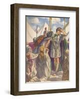 'O my mother, thou hast saved Rome, but thou hast lost thy son', c1912 (1912)-Ernest Dudley Heath-Framed Giclee Print