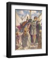 'O my mother, thou hast saved Rome, but thou hast lost thy son', c1912 (1912)-Ernest Dudley Heath-Framed Giclee Print