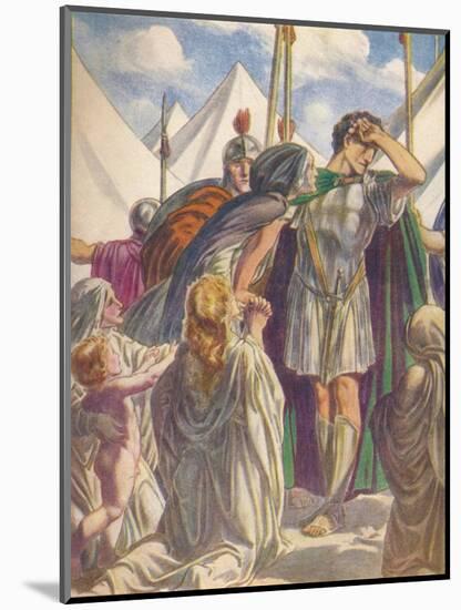 'O my mother, thou hast saved Rome, but thou hast lost thy son', c1912 (1912)-Ernest Dudley Heath-Mounted Giclee Print