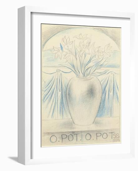 O Pot O Pot, 1884-Simeon Solomon-Framed Giclee Print