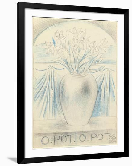 O Pot O Pot, 1884-Simeon Solomon-Framed Premium Giclee Print