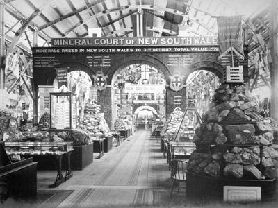 Mineral Court of New South Wales, Centennial International Exhibition, Australia, 1888