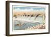 O'Shaughnessy Dam, Columbus, Ohio-null-Framed Art Print