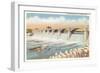 O'Shaughnessy Dam, Columbus, Ohio-null-Framed Art Print