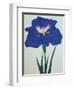 O-Sho-Kun Book of a Blue Iris-Stapleton Collection-Framed Premium Giclee Print