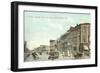 O Street and 10th, Lincoln, Nebraska-null-Framed Art Print