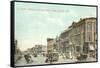 O Street and 10th, Lincoln, Nebraska-null-Framed Stretched Canvas