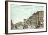 O Street and 10th, Lincoln, Nebraska-null-Framed Art Print