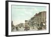 O Street and 10th, Lincoln, Nebraska-null-Framed Art Print