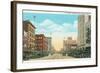 O Street, Lincoln, Nebraska-null-Framed Art Print